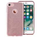 Puro Shine pouzdro pro Apple iPhone 8/7/6S/6, růžovo-zlaté