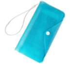 Celly Splash Wallet voděodolné pouzdro do 6,2", modrá
