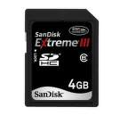 55648 SANDISK SDHC EXTREME III 4GB