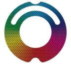 iROBOT iDress Digital rainbow, samolepka na Roomba 5xx