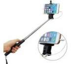 Mobilnet selfie tyč s 3,5 mm konektorem, černá
