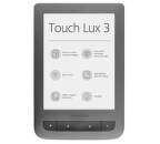 POCKETBOOK 626 Touch Lux 3, grey + 100 knih ZADARMO