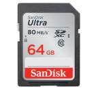 SANDISK 139768 ULTRA SDXC 64GB 80 MB/s Class 10 UHS-I