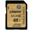 Kingston 32GB SDHC UHS-I Ultimate Class 10 - paměťová karta