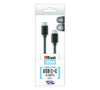 Trust 21177 USB-C - USB-C kabel 1m, černá