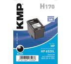 KMP HP 652BK XL, H170 recyk. náplň