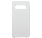 Mobilnet silikonové pouzdro pro Samsung Galaxy S10, bílá