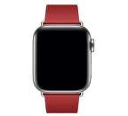 Apple Watch kožený řemínek 40/38 mm vel. S, (PRODUCT)RED