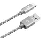 Aligator Premium USB-C kabel 2 A 1 m, šedá