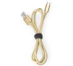 Aligator Premium USB-C kabel 2 A 1 m, zlatá