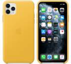 Apple kožený kryt pro iPhone 11 Pro Max, žlutý