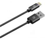 Aligator 2x USB 3,4A Smart IC autonabíječka + lightning kabel, černá