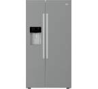 BEKO GN162330LZXP, titánová americká chladnička