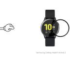 TGP 3D tvrzené sklo pro Samsung Galaxy Watch Active 2 44 mm, černá