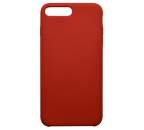 Mobilnet silikonové pouzdro pro Apple iPhone 8 Plus a 7 Plus, červená