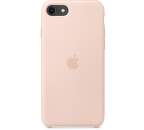 Apple silikonový kryt pro iPhone SE, růžová