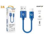 Aligator Premium USB-C kabel 2A 50 cm, modrá
