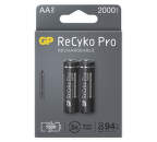 GP ReCyko Pro HR06 (AA) 2000 mAh, 2 ks