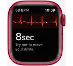Apple Watch Series 7 GPS + Cellular 41 mm (PRODUCT)RED hliník s (PRODUCT)RED športovým remienkom