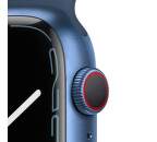 Apple Watch Series 7 GPS + Cellular 45 mm modrý hliník s hlbokomorsky modrým športovým remienkom