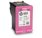 HP 653 Tri-color 3YM74AE originální tříbarevná inkoustová náplň