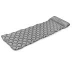 Spokey AIR BED PILLOW samonafukovací matrac s poduškou 190x60x6 cm sivý.2