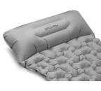 Spokey AIR BED PILLOW BIG samonafukovací matrac s poduškou 213x62x6 cm sivý.3