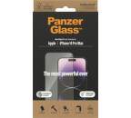 PanzerGlass Antibacterial tvrdené sklo pre Apple iPhone 14 Pro Max čierne (1)