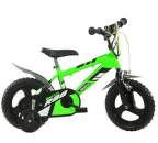 Dino Bikes 412UL, dětské kolo 12" zelené