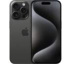 Apple iPhone 15 Pro 128 GB Black Titanium čierny titán (1)