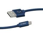 SBS microUSB kabel 1m, modrá