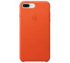 Apple kožené pouzdro pro iPhone 7+/8+, oranžová