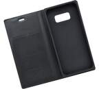 Mobilnet Luxury knížkové pouzdro pro Samsung Galaxy S8, černá