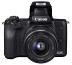 Canon EOS M50 černá + EF-M 15-45mm IS STM Value Up Kit