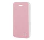 XQISIT Flap Cover Adour pouzdro pro iPhone SE/5S/5, růžově zlaté