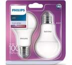 LED Philips žárovka 2-balení, 12,5W, E27, studená bílá