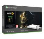 Microsoft Xbox One X 1TB + Fallout 76 Robot White Special Edition