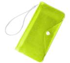 Celly Splash Wallet voděodolné pouzdro do 6,2", žlutá