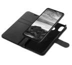 Spigen Wallet S Saffiano pouzdro pro Huawei P30 Lite, černá
