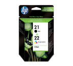 HP SD367AE No.21 + No.22 color - atrament