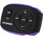 Hyundai MP 312 8GB - MP3 přehrávač (černo-fialový)