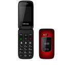 Mobilní telefon CPA Halo 15 červený s nabíjecím stojánkem