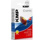 KMP CLI571Y XL, C107YX recyk. náplň