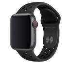 Apple Watch 44 mm Nike Sport antracitový/černý řemínek