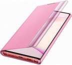 Samsung Clear View pouzdro pro Samsung Galaxy Note10, růžová