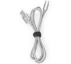 Aligator Premium USB-C kabel 2 A 1 m, šedá