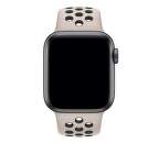 Apple Watch 40 mm Nike sportovní řemínek S/M a M/L, pískově béžový/černý