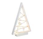 Drevený vianočný LED stromček Solight 1V221