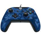 PDP Wired Controller pro Xbox One CAMO modrý