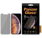PanzerGlass Standard Privacy tvrzené sklo pro Apple iPhone Xs Max, transparentní